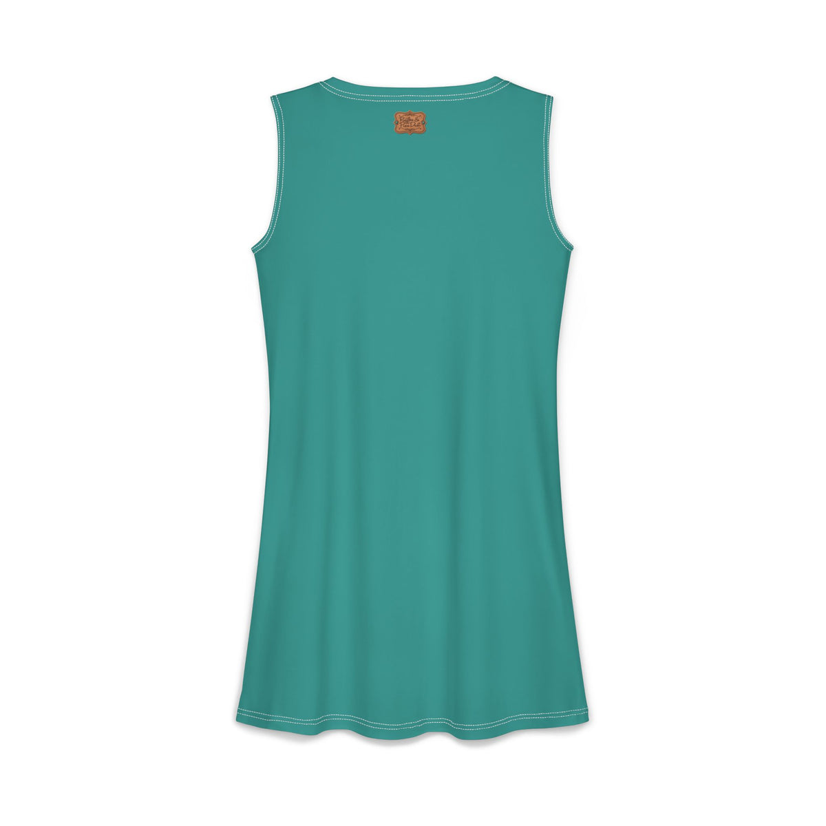 Custom Dress With Pockets, Personalized Turquoise Cowgirl Fall Style