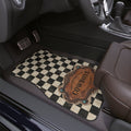 Car Floor Mats, Personalized Western Cowgirl Car Accessories, Custom Name