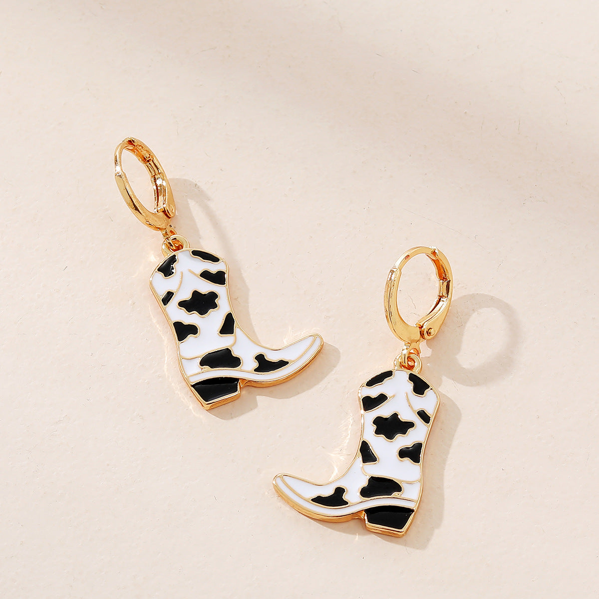 Cowboy boot earrings for country concert and western cowgirl outfits
