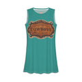 Sleeveless Western Pocket Dress, Easily Distracted Cowgirl Designs