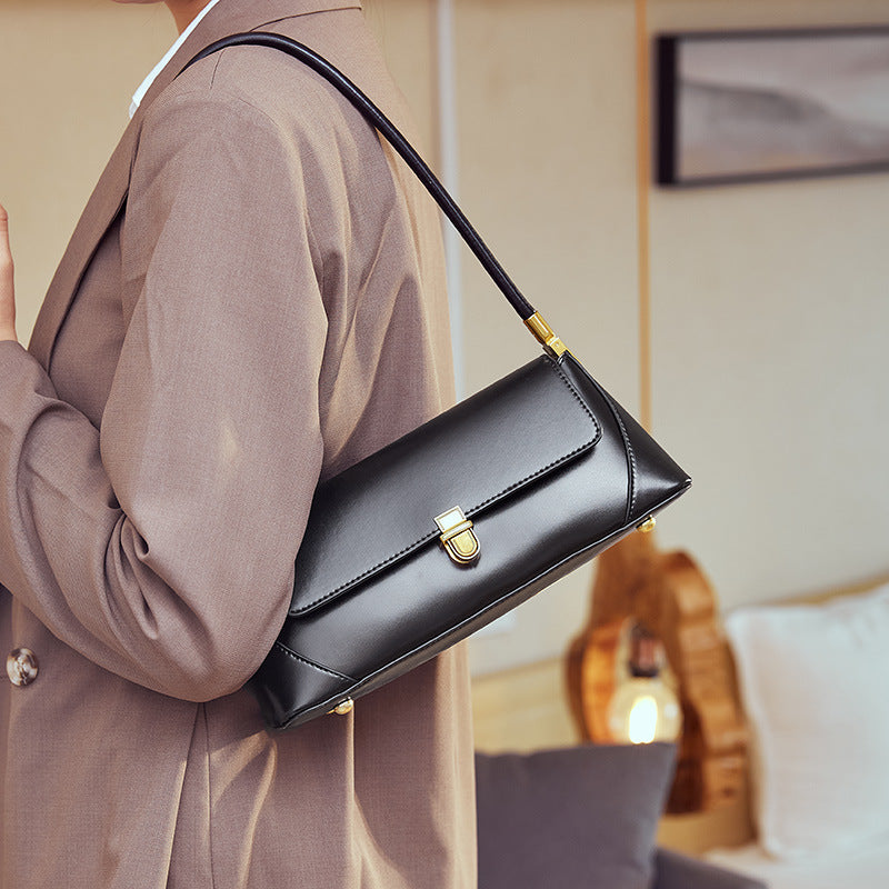 Sunset Trail Cowhide Baguette Bag