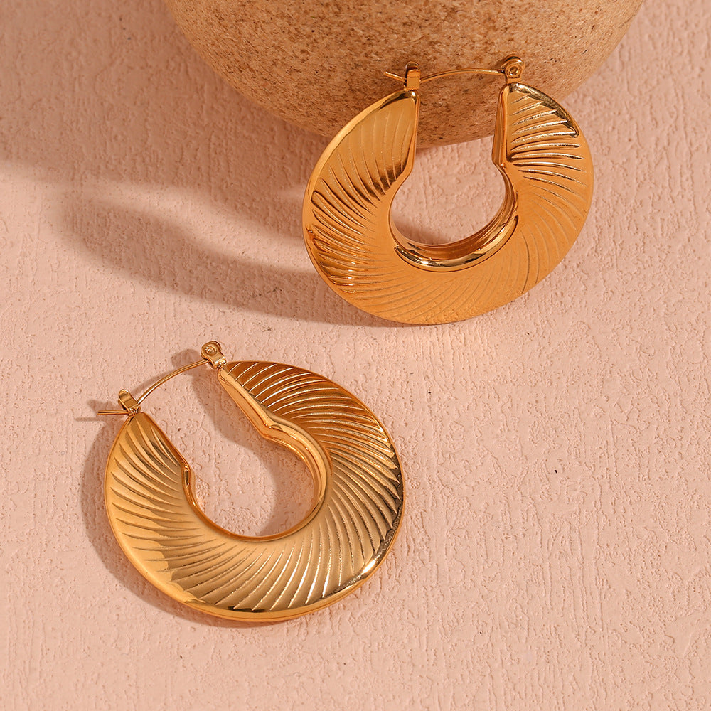 Sunwoven Gold Hoop Earrings