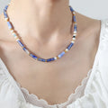 The Gulf Blue Pearl Necklace