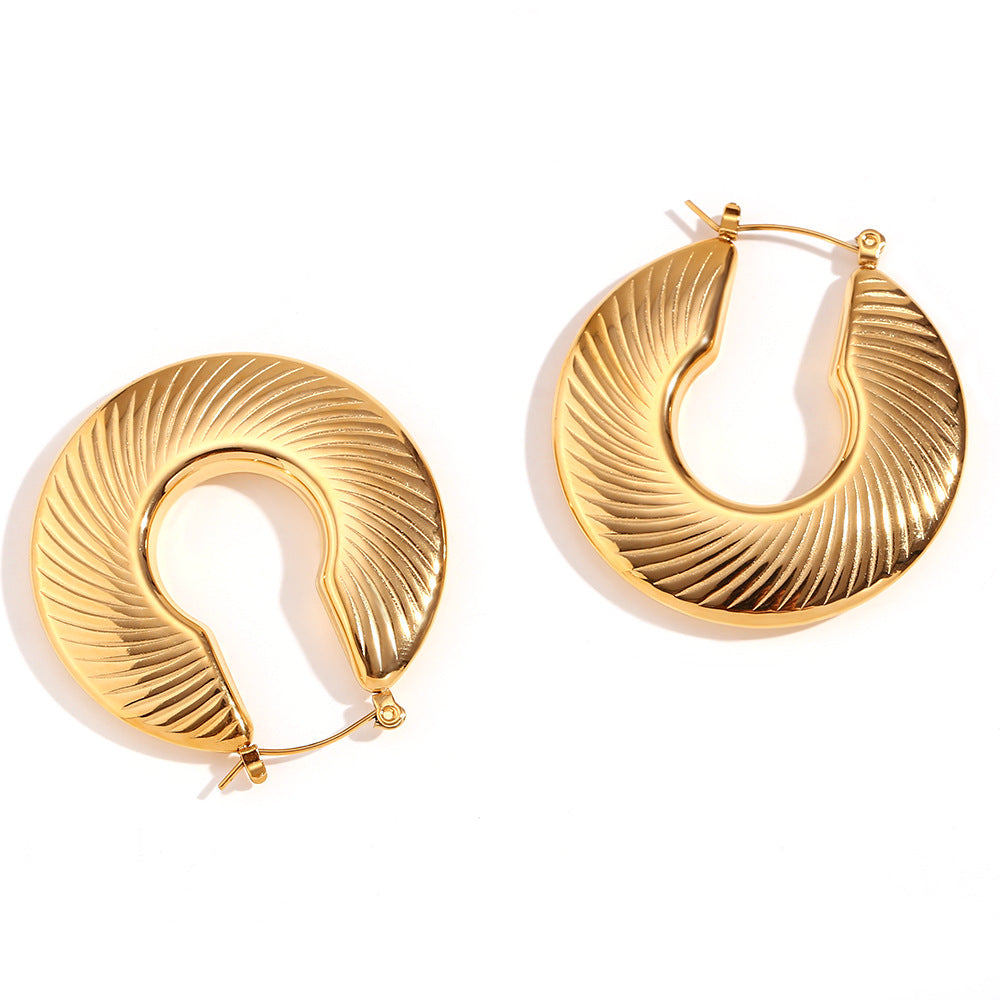 Sunwoven Gold Hoop Earrings