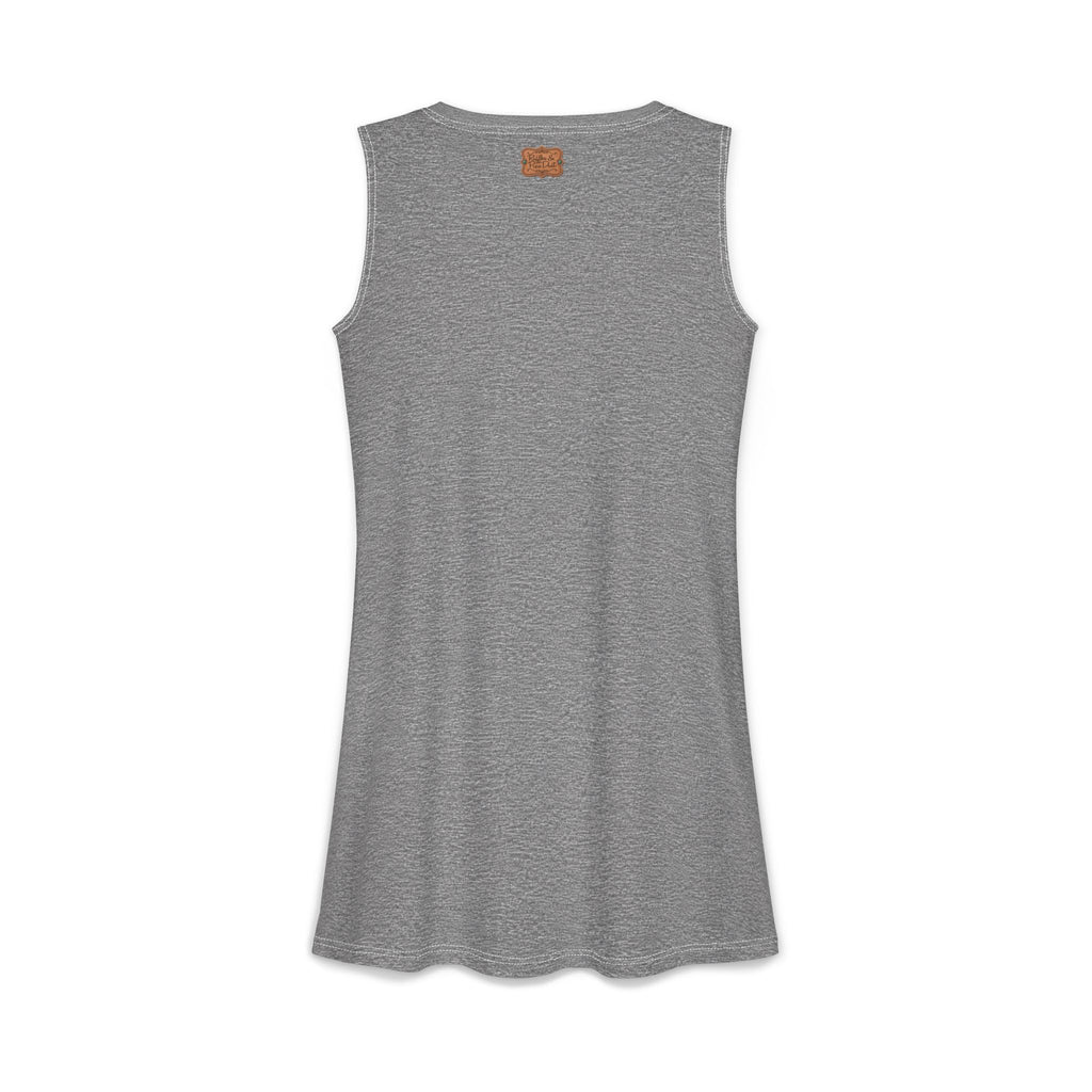 Custom Dress With Pockets, Personalized Gray Cowgirl Fall Style