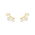 Pearl Branch Stud Earrings