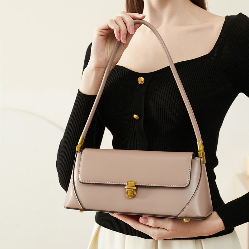 Sunset Trail Cowhide Baguette Bag