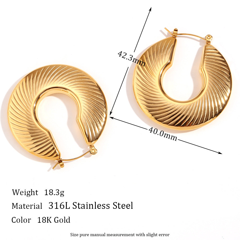 Sunwoven Gold Hoop Earrings