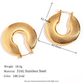 Sunwoven Gold Hoop Earrings