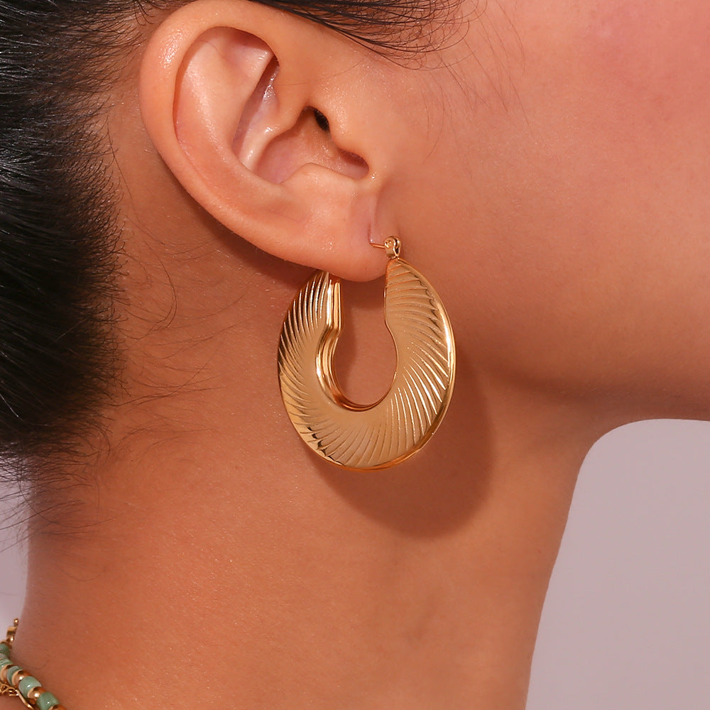 Sunwoven Gold Hoop Earrings