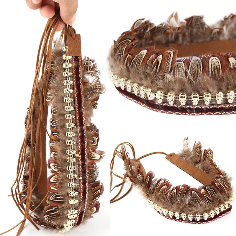 Western rope braid style hat band for cowgirl and straw hats