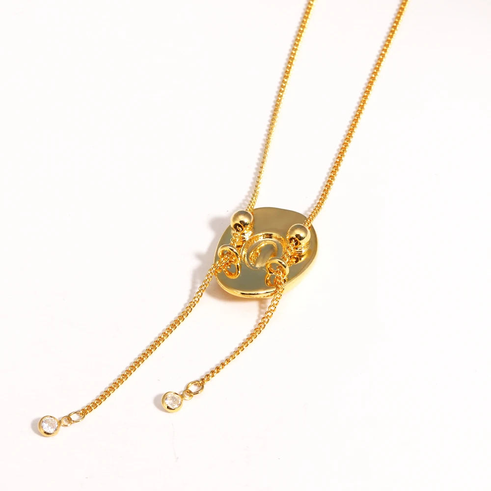 Gold-tone western boot and hat charm necklace for cowgirl outfits