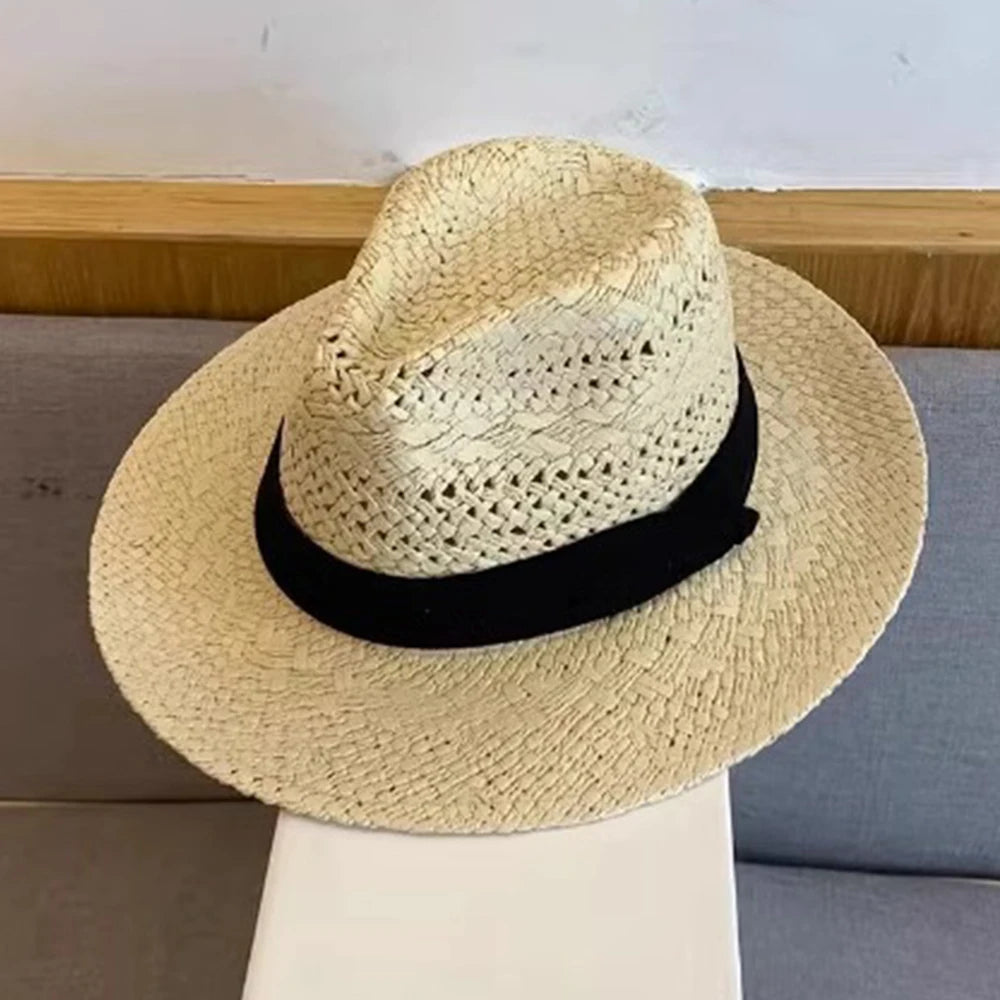 Straw western cowgirl hat for coastal cowgirl beach-to-bonfire outfits